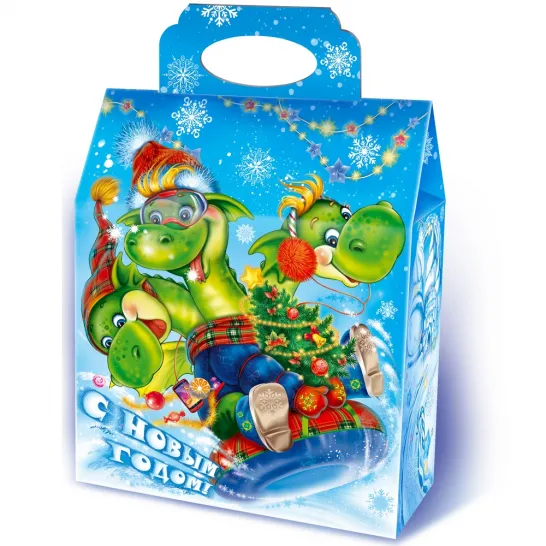 Сладкий новогодний подарок Эх, прокачу 700 грамм стандарт